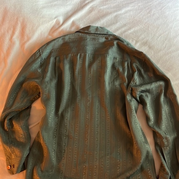 Ann Taylor Silk Vintage Button Up Blouse - Picture 8 of 9